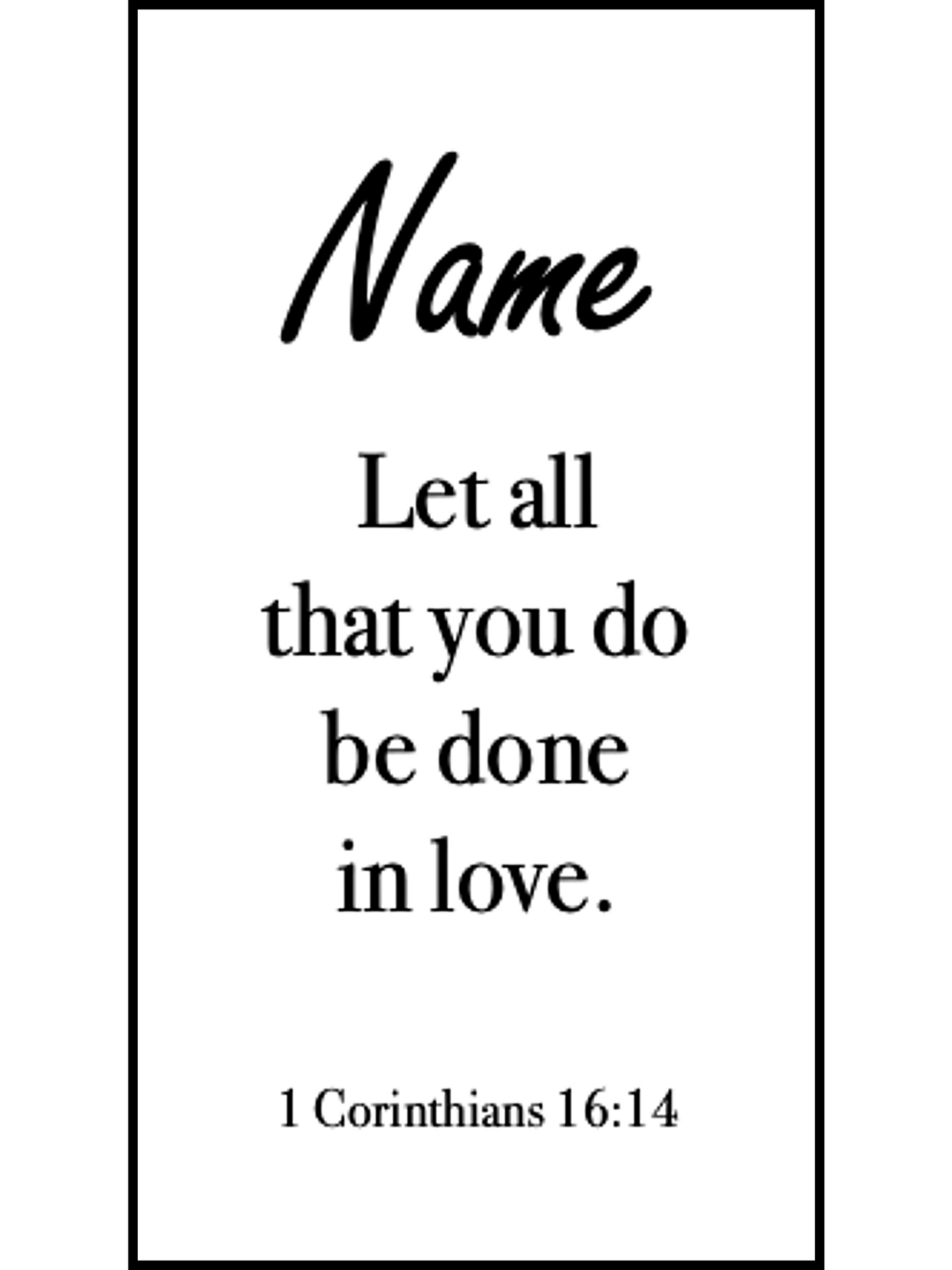 1 Corinthians 16 | Let All That You Do Be Done in Love