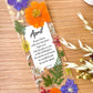 John 14:27 | I Do Not Give as the World Gives | Pressed Flower Bookmark