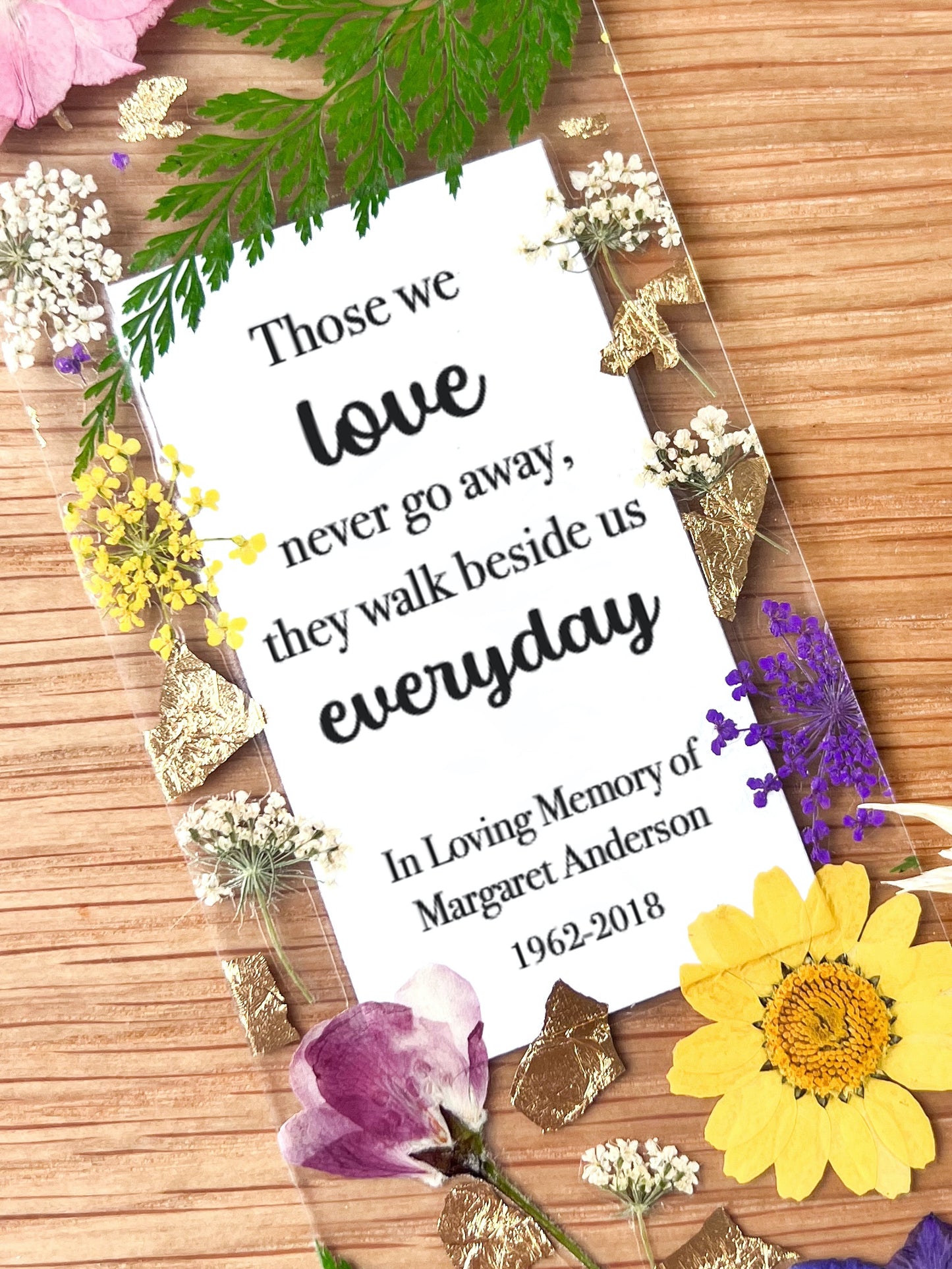 Those We Love Never Go Away | Memorial Bookmark