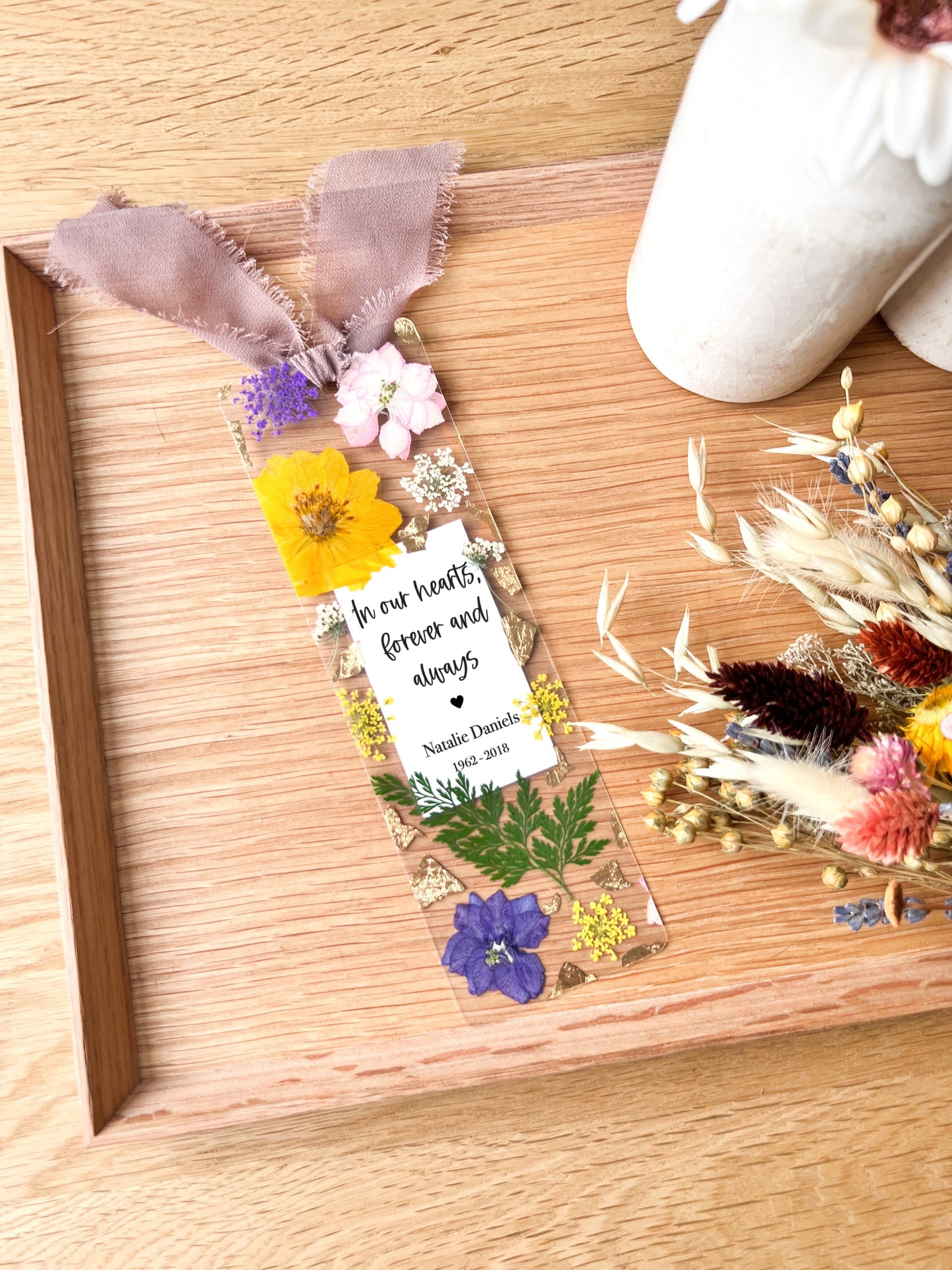 In Our Hearts Forever | Memorial Bookmark