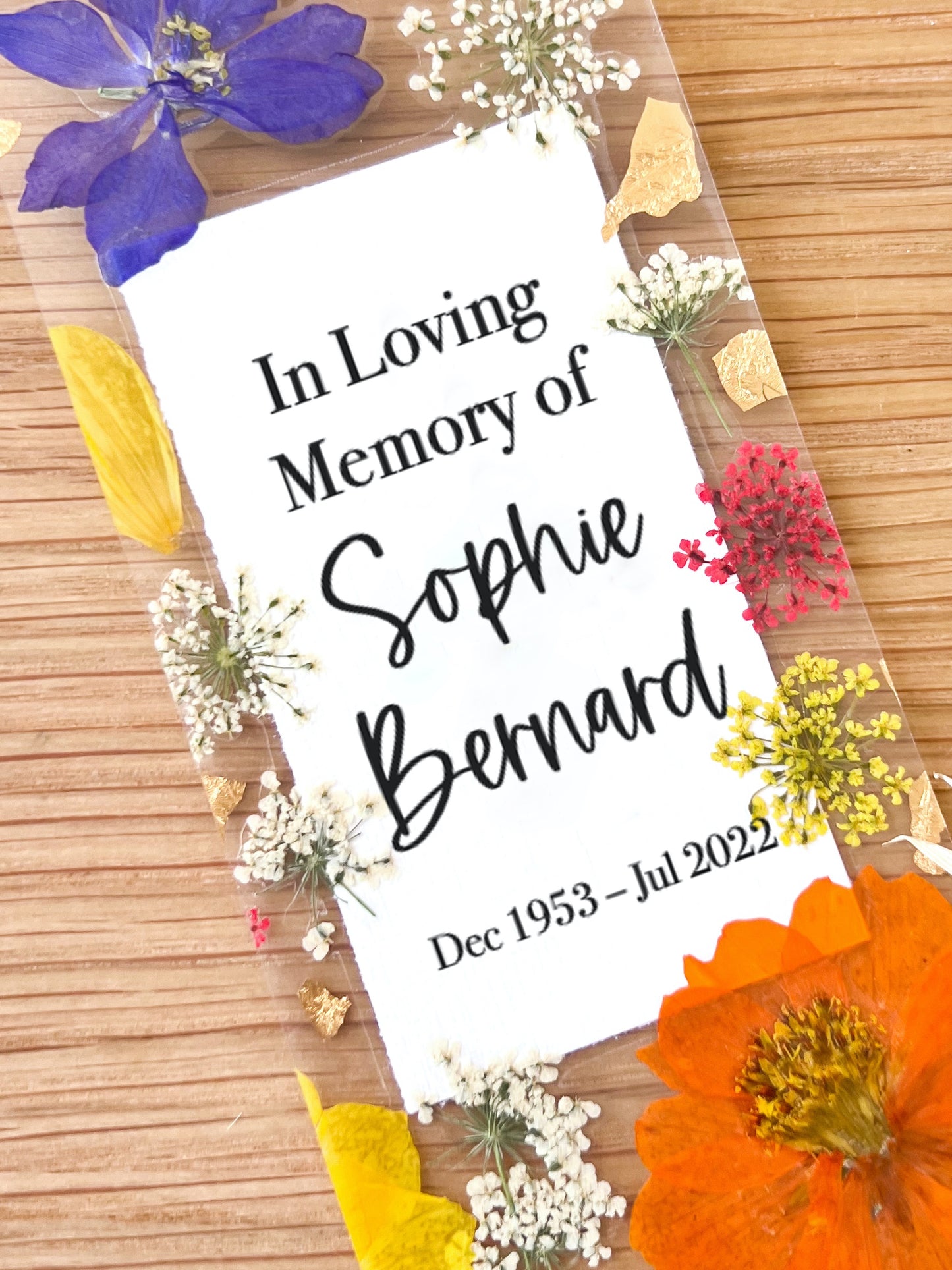 In Loving Memory | Memorial Bookmark