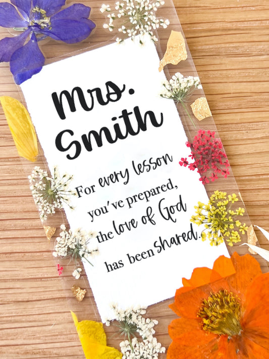 Love of God Shared | Teacher Appreciation Bookmark