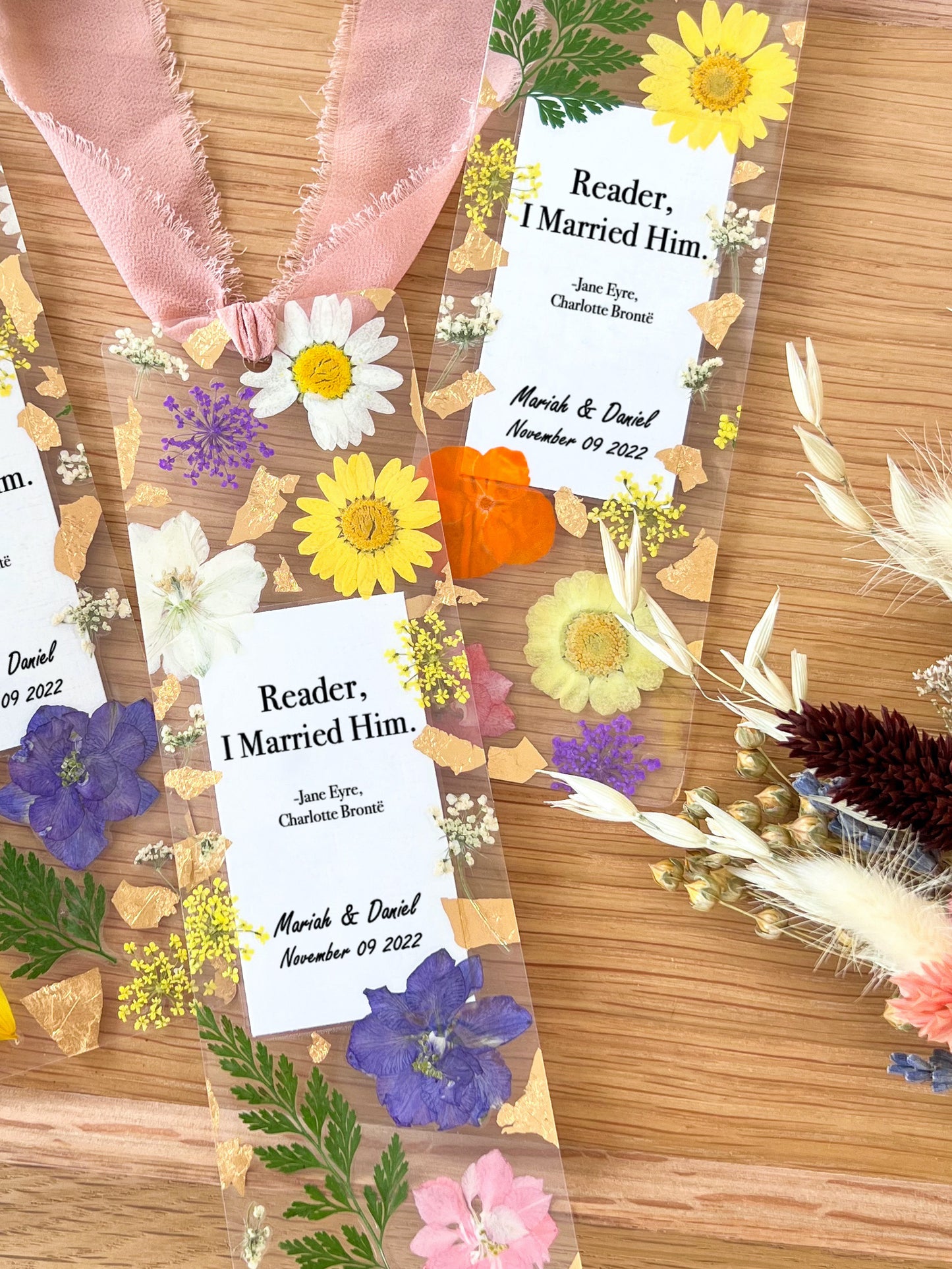 Reader I Married Him | Jane Eyre | Wedding Bookmark