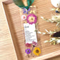 Bookmark includes the following message: "[custom name]Definition: [1]Beautiful;[2] Kind and genuine; [3] Loving and compassionate; [4] A friend who stands by you no matter the circumstance; [5] Everything that is lovely and sweet in this world."