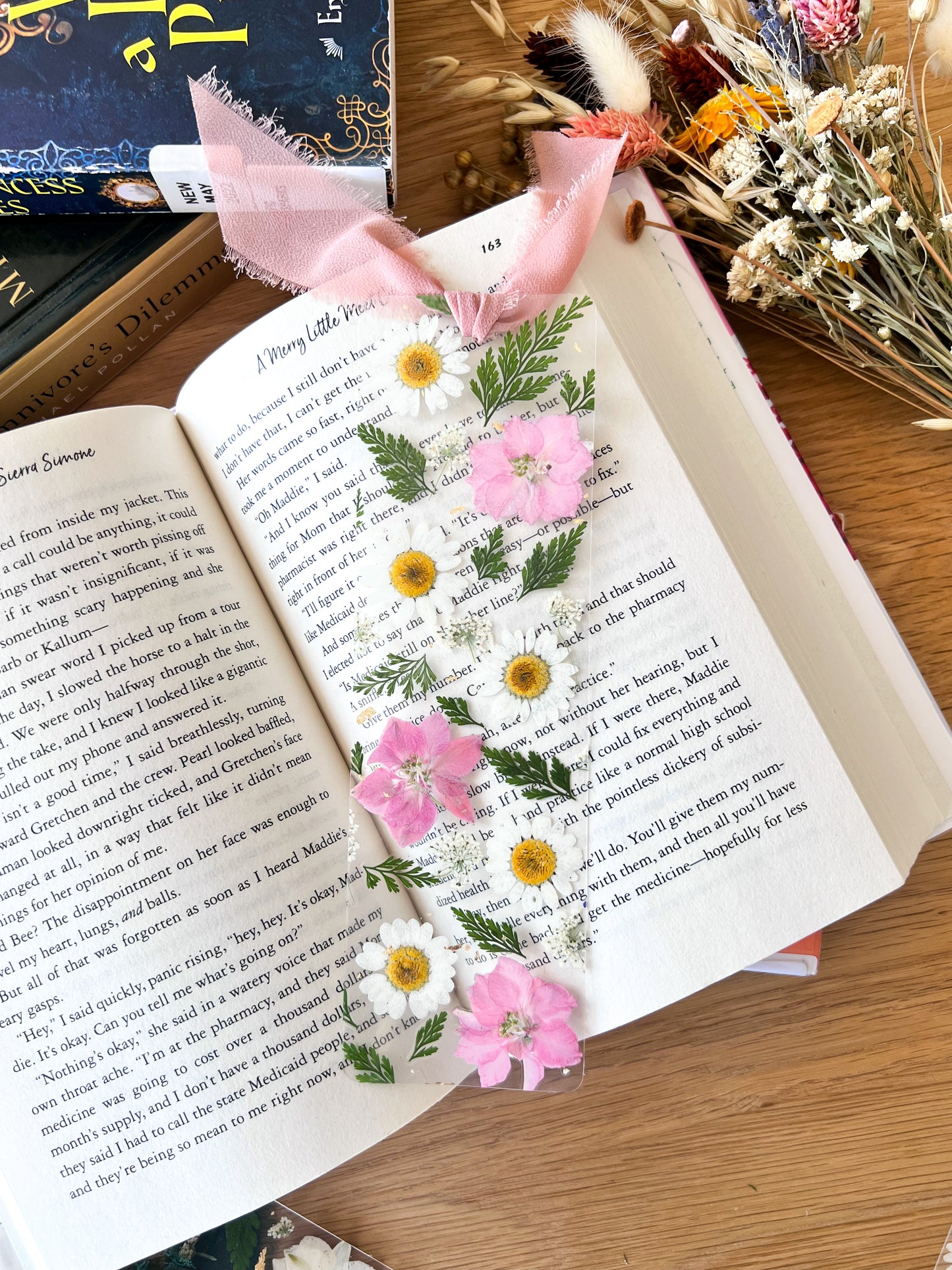 Full Pressed Flower Bookmarks [No Quote]