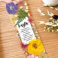 Bookmark includes the following birthday quote : "This bookmark marks another year that you've grown stronger, kinder, wiser. A version of yourself that you can always be proud of. "