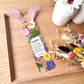 Bridesmaid Custom Message Pressed Flower Bookmark